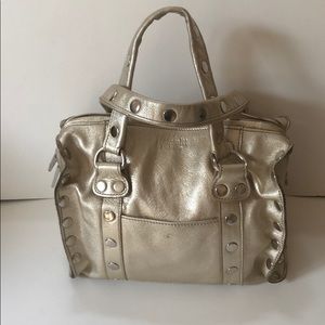 Hammit Gold Satchel